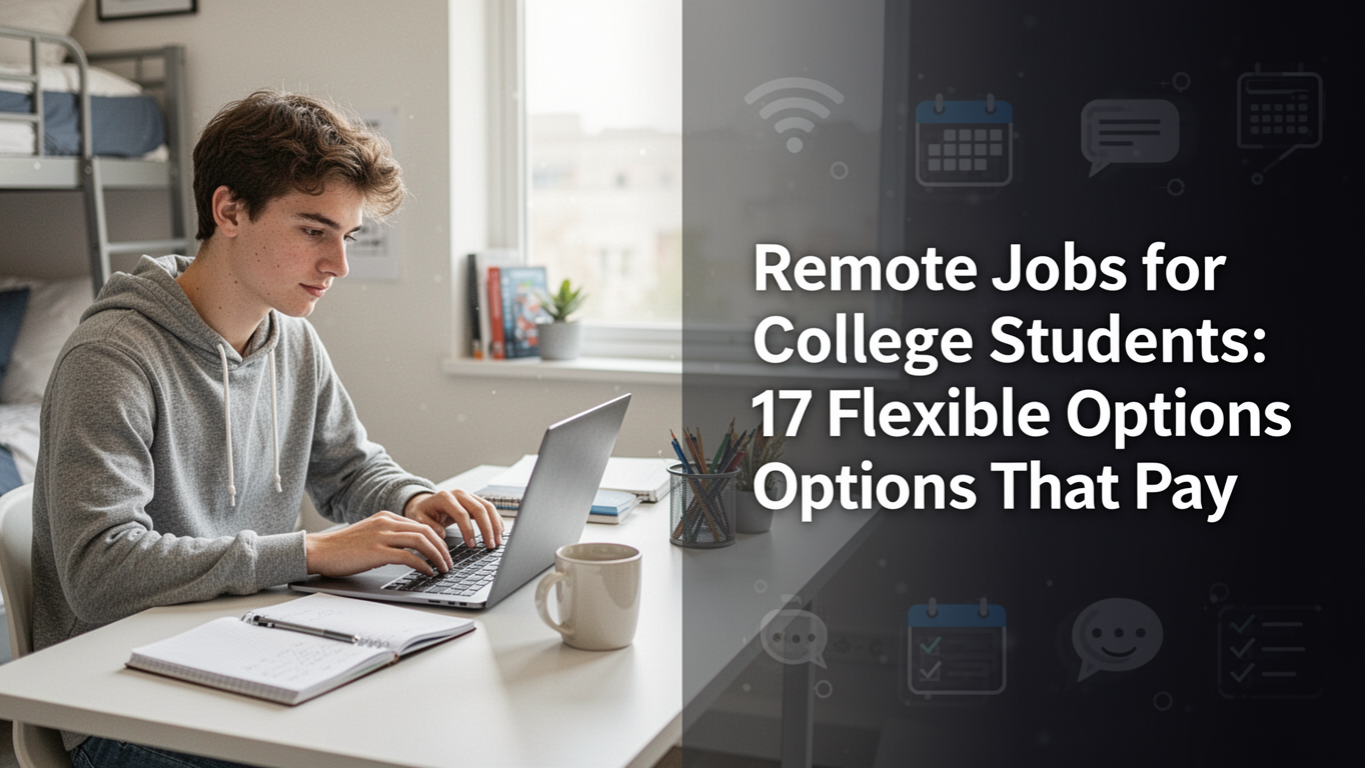 Remote Jobs for College Students