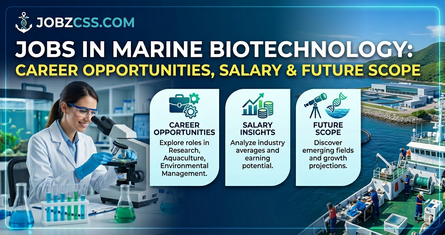 Jobs in Marine Biotechnology