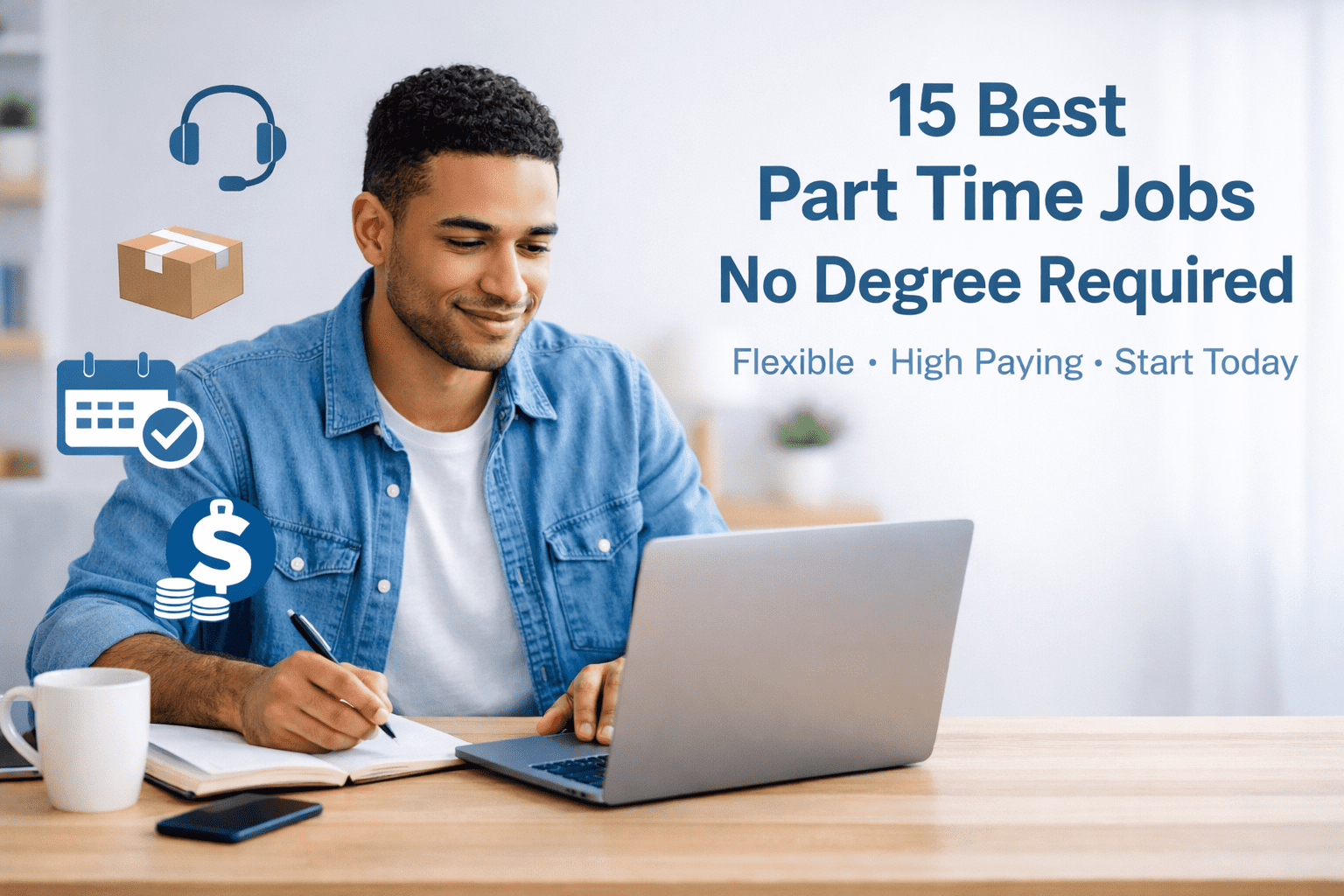 15 Best Part Time Jobs No Degree Required